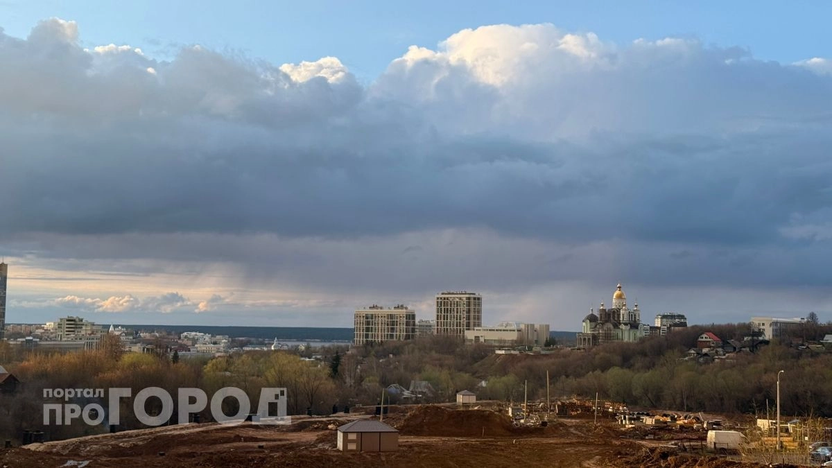 В пятницу 28-градусную жару в Чувашии разбавит дождь