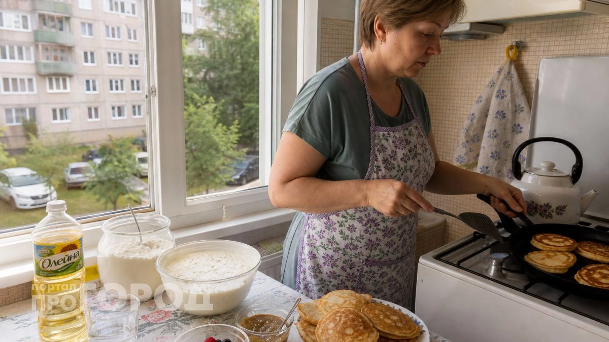 Замешиваю тесто с вечера и забываю до утра: быстрый способ нажарить целую гору нежнейших постных оладий