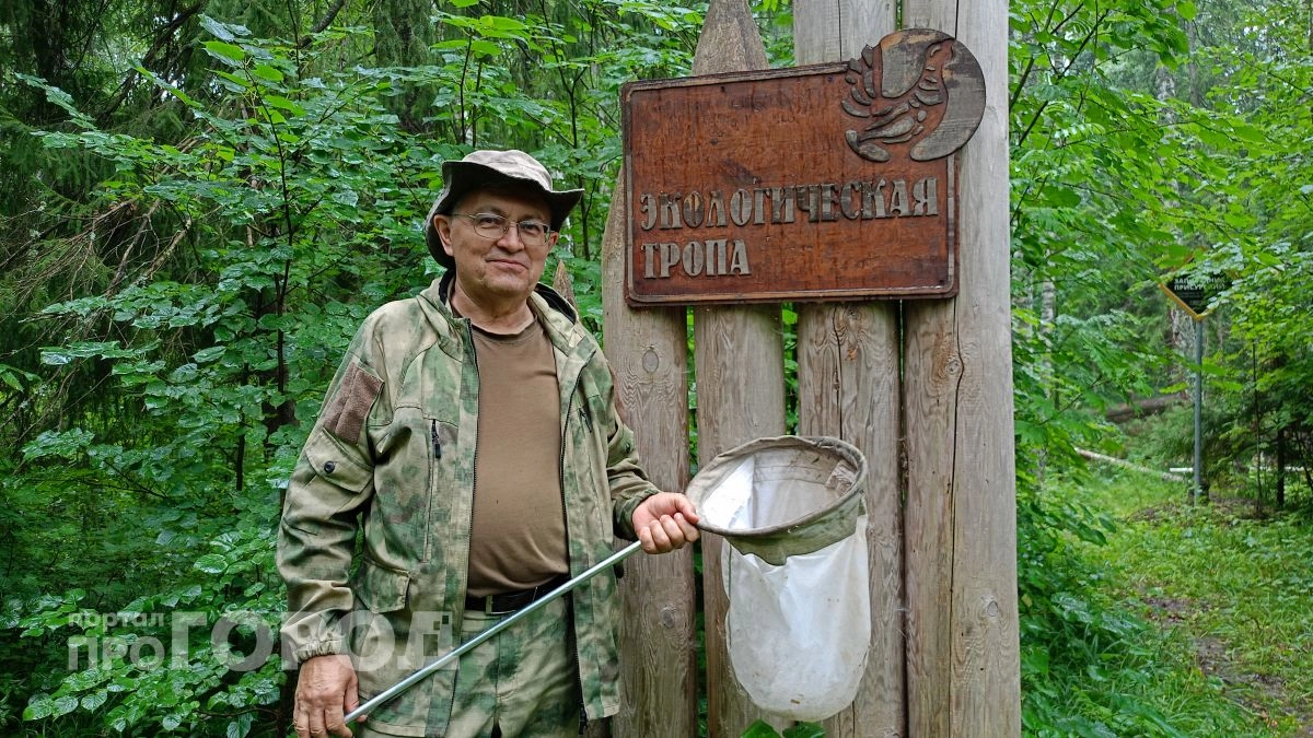 Ученый с мировым именем 30 лет работает в чувашском заповеднике: "Жуков могу найти по запаху, как ищейка" 