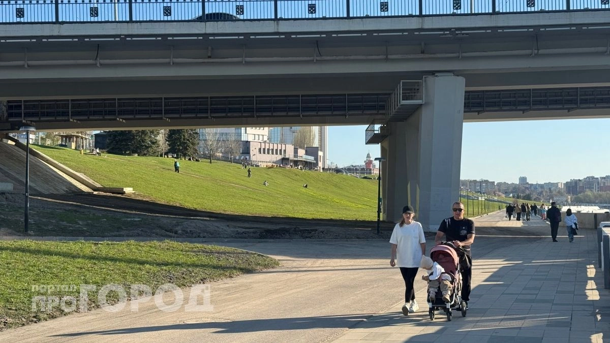 В Чебоксарах заморозили строительство пешеходного спуска к Заливу