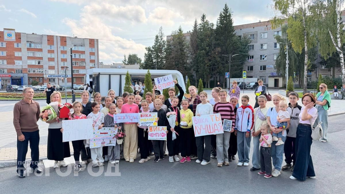 В аэропорту Чебоксар встретили юную чемпионку Европы по спортивной гимнастике