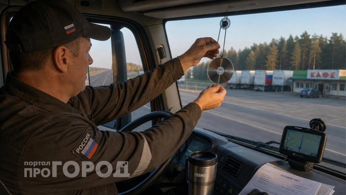 Зачем дальнобойщики крепят компакт‑диск под лобовым стеклом на самом деле