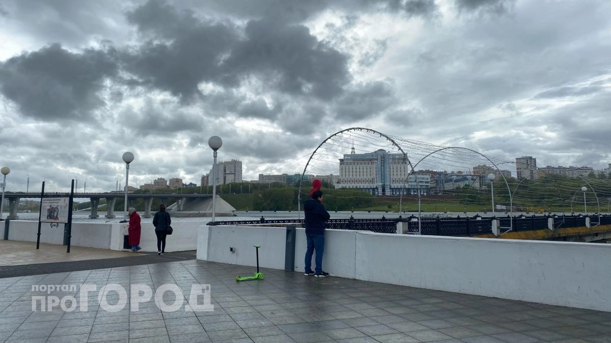 Чувашию ждет дождливая и прохладная середина недели