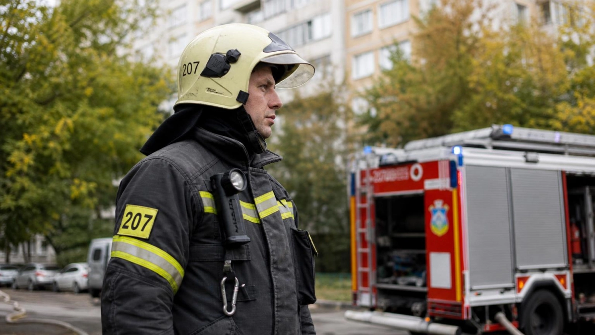 В Чувашии за сутки потушили пять пожаров и спасли из дыма двоих детей