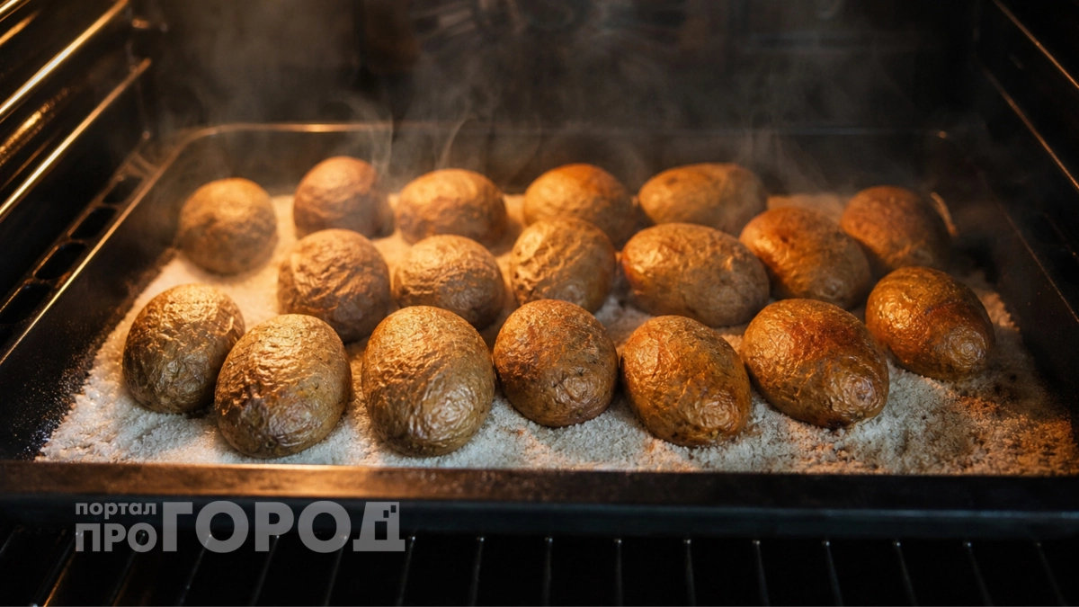 Так готовили наши прабабушки: забытый способ запекания на соли: картошка получается нежнее пюре и с потрясающим ароматом