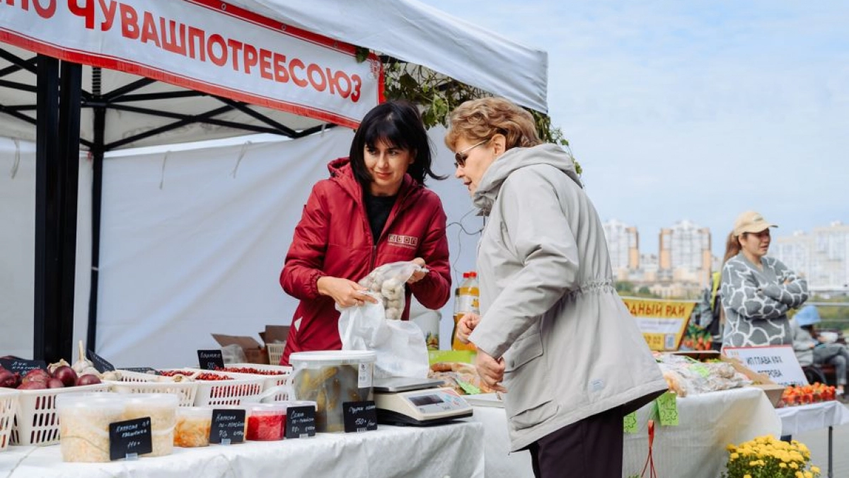 В Чувашии с 12 сентября стартуют ярмарки "Дары осени" с дешевыми продуктами