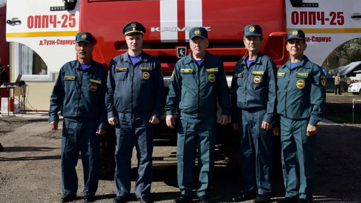 Более пяти тысяч жителей Вурнарского района получили защиту нового пожарного депо