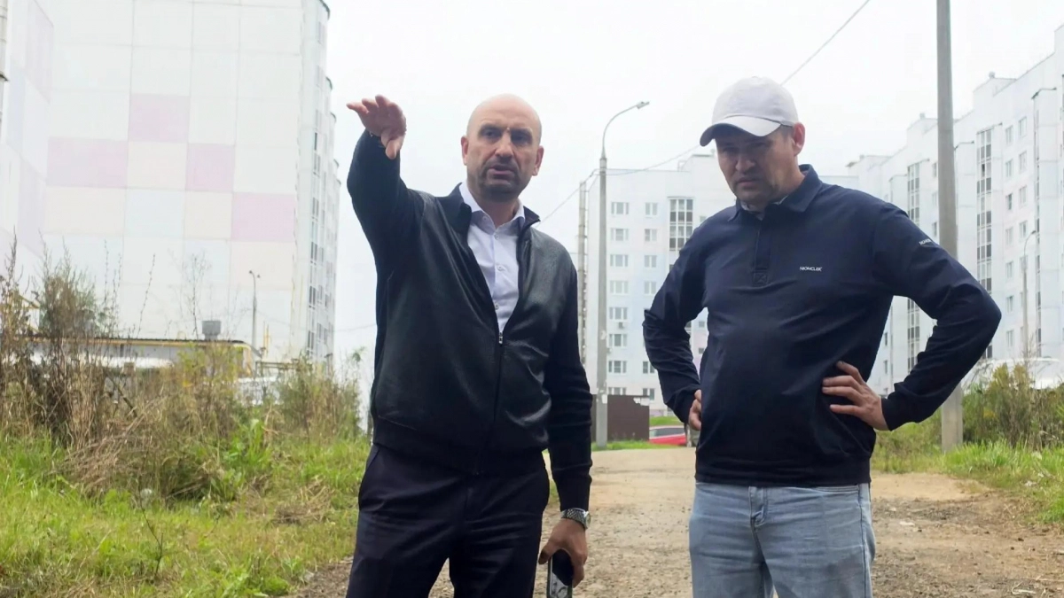 В Чебоксарах начали благоустройство «Дороги жизни» между Садовым и Байконуром