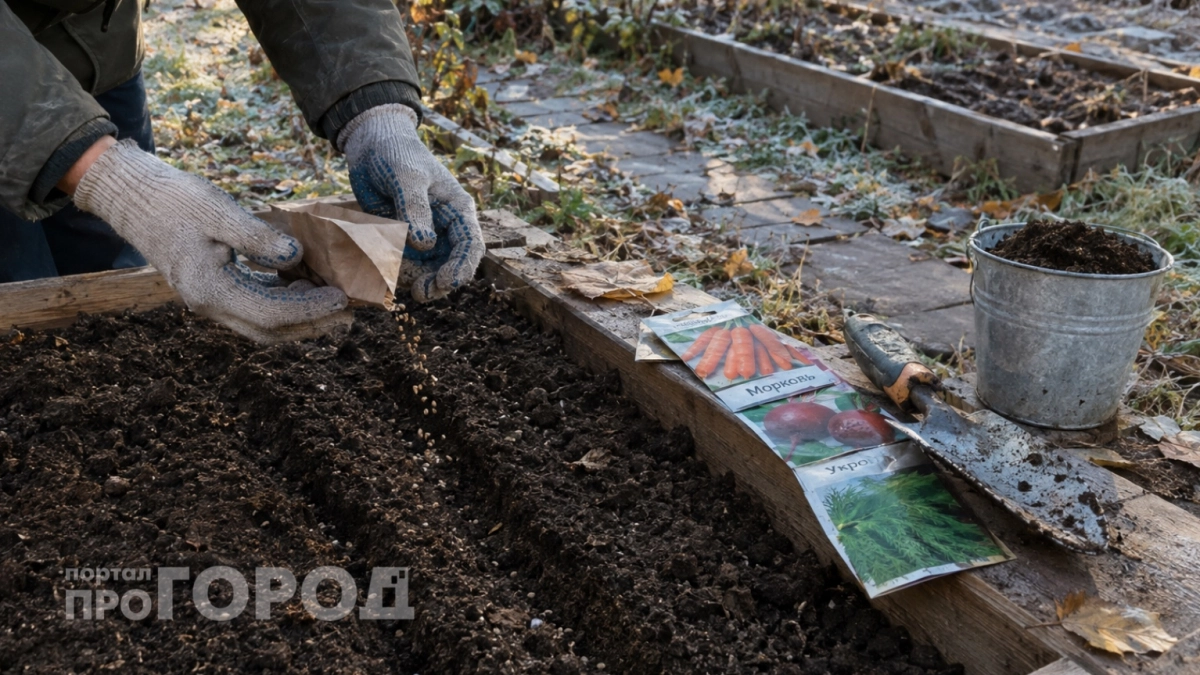 Бросьте эти 5 культур в грядку до первых морозов: урожай снимете на месяц раньше