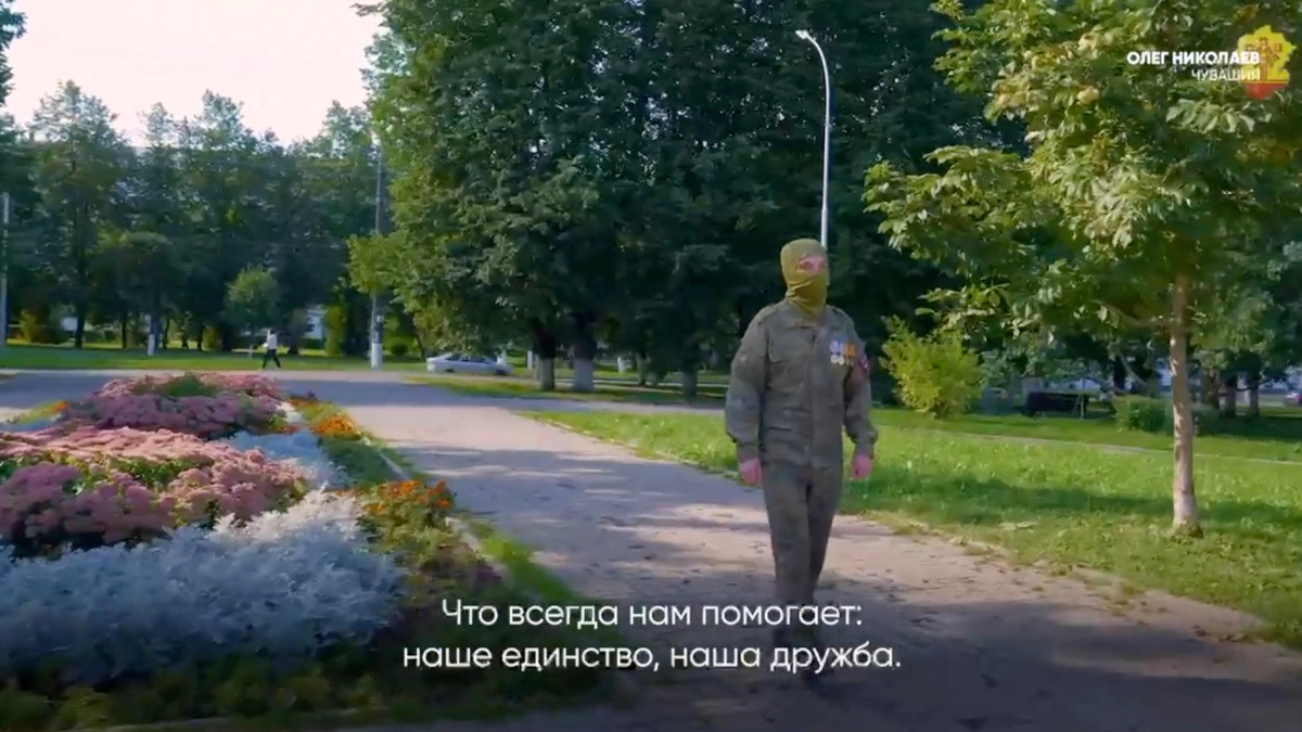 Боец из Чувашии Север служит в штурмовой роте и по возвращении мечтает создать клуб для детей