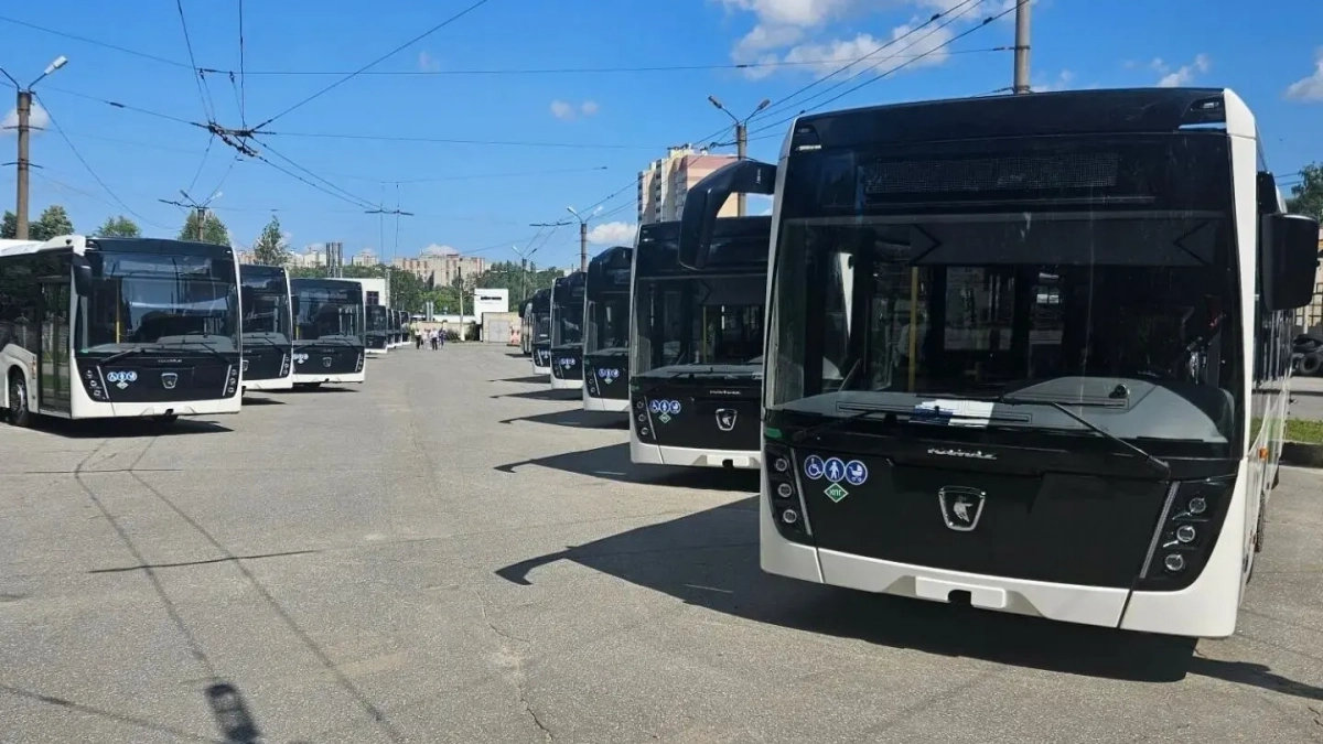До 1 декабря в Чувашию поступят новые большие автобусы НЕФАЗ