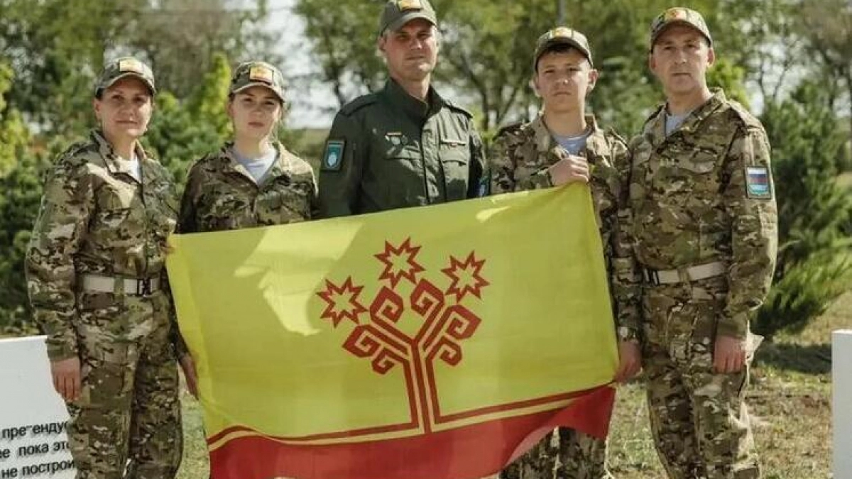 Семья из Цивильска прошла десять этапов в финале «Семейной зарницы»