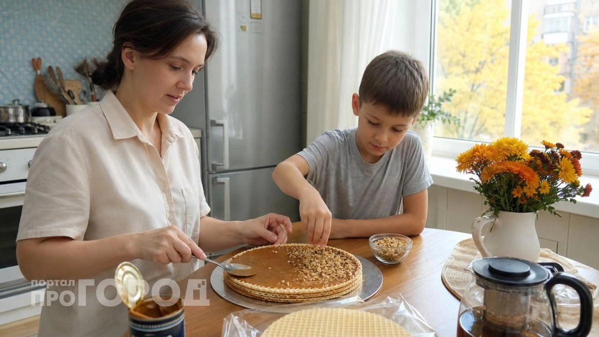 Вспоминаю вкус из детства: делаю легендарный торт без выпечки за 10 минут из простых продуктов из магазина