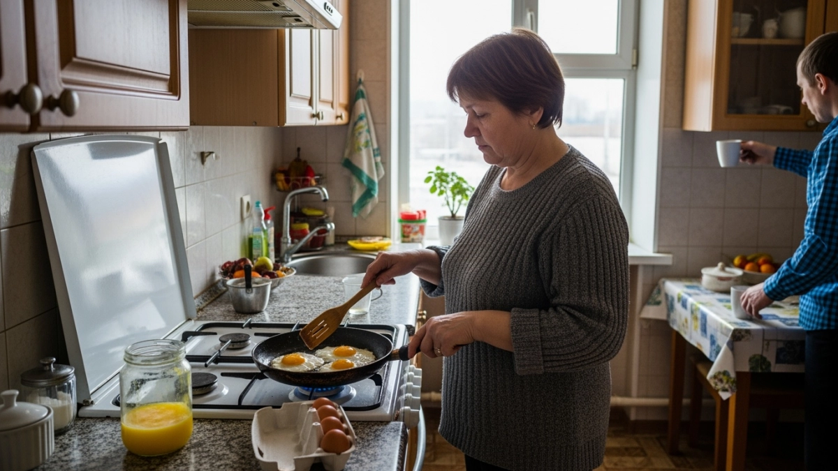 Не растительное масло и не сало: вот на чем жарят яичницу опытные хозяйки - старинный трюк