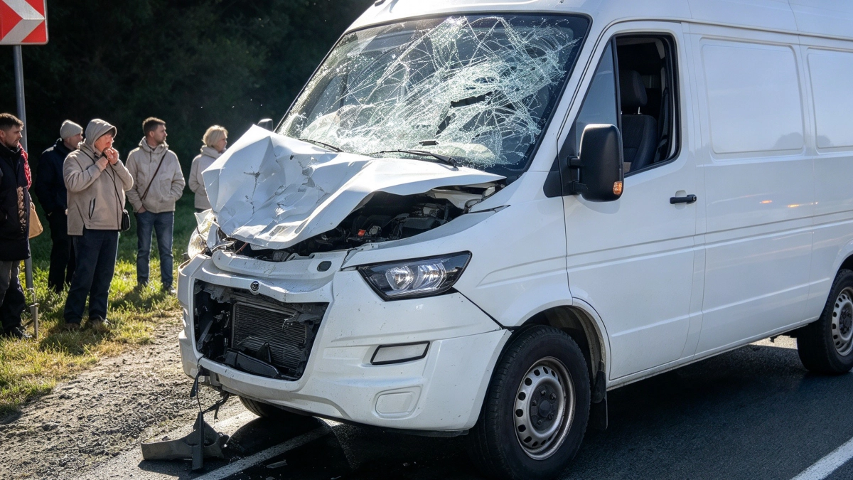 В Чувашии туристический автобус сбил лося, пассажиров пересадили в резервный рейс