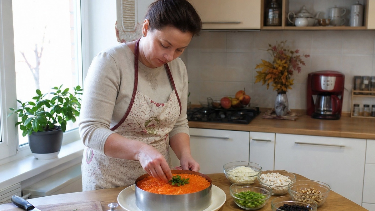 Вкуснее привычной шубы: салат "Огненный рысак" займет первое место на новогоднем столе 2027 года