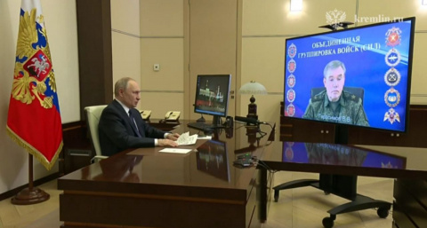 Путин поздравил всех бойцов СВО с освобождением Курской области 