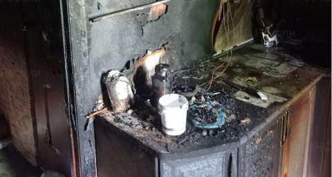 В Алатыре вредная привычка привела к пожару в пятиэтажке: ожоги получил один из жильцов