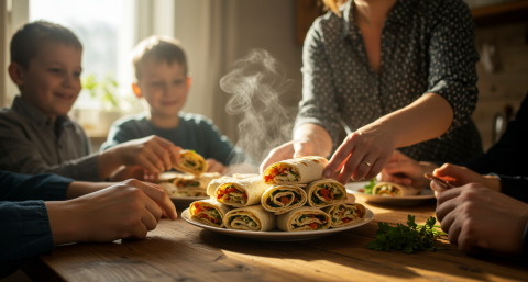 Легко, быстро и безумно вкусно: делаем рулетики из лаваша — исчезают с тарелки мгновенно