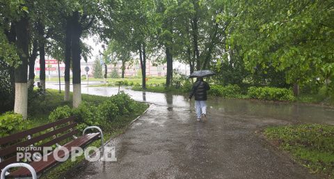В выходные в Чувашии сначала прольются дожди, а потом станет жарко