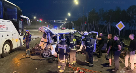 Автобус из Чувашии попал в крупное ДТП во Владимирской области: 3 человека погибли и 7 пострадали