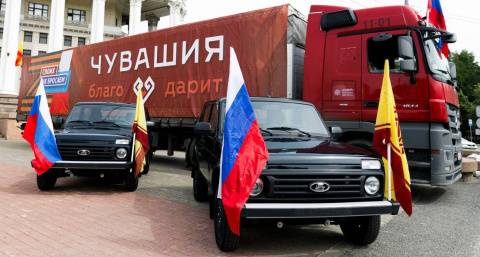 Жители и уроженцы Чувашии собрали крупную партию гуманитарной помощи для земляков на СВО