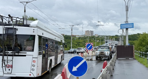 Сегодня перекроют движение на Гагаринском мосту в Чебоксарах