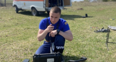 Чувашские спасатели патрулировали Волгу на катере и увидели тонущего мужчину