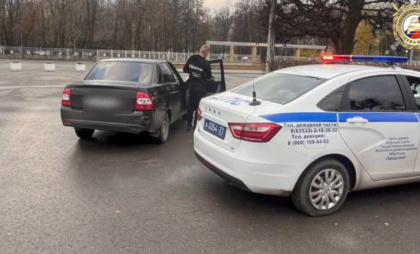 В Чувашии 20-летний романтик за одну поездку собрал почти десяток штрафов и попытался сбежать от ДПС