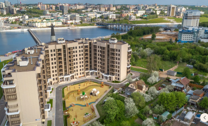 В Чебоксарах строят новый ЖК за Матерью-Покровительницей: визуализация проекта