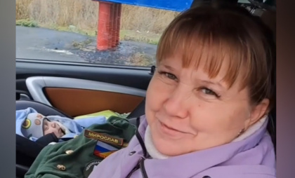 Многодетная мама вместе с грудным ребенком отвезла гуманитарный груз парням из Чувашии в зоне СВО