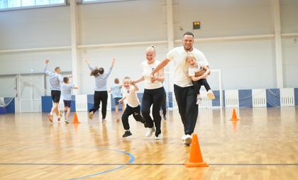 В Чебоксарах прошел семейный спортивный фестиваль "Семьяборье"