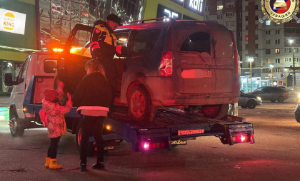 Пьяный водитель с ребенком в салоне попался инспекторам ДПС в Чебоксарах