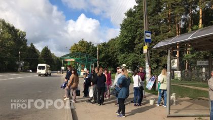Автобусы в Новых Лапсарах временно не едут дальше "Акации"