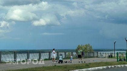 Воскресный день обещает жителям Чувашии небольшой дождь и дневную жару до +28