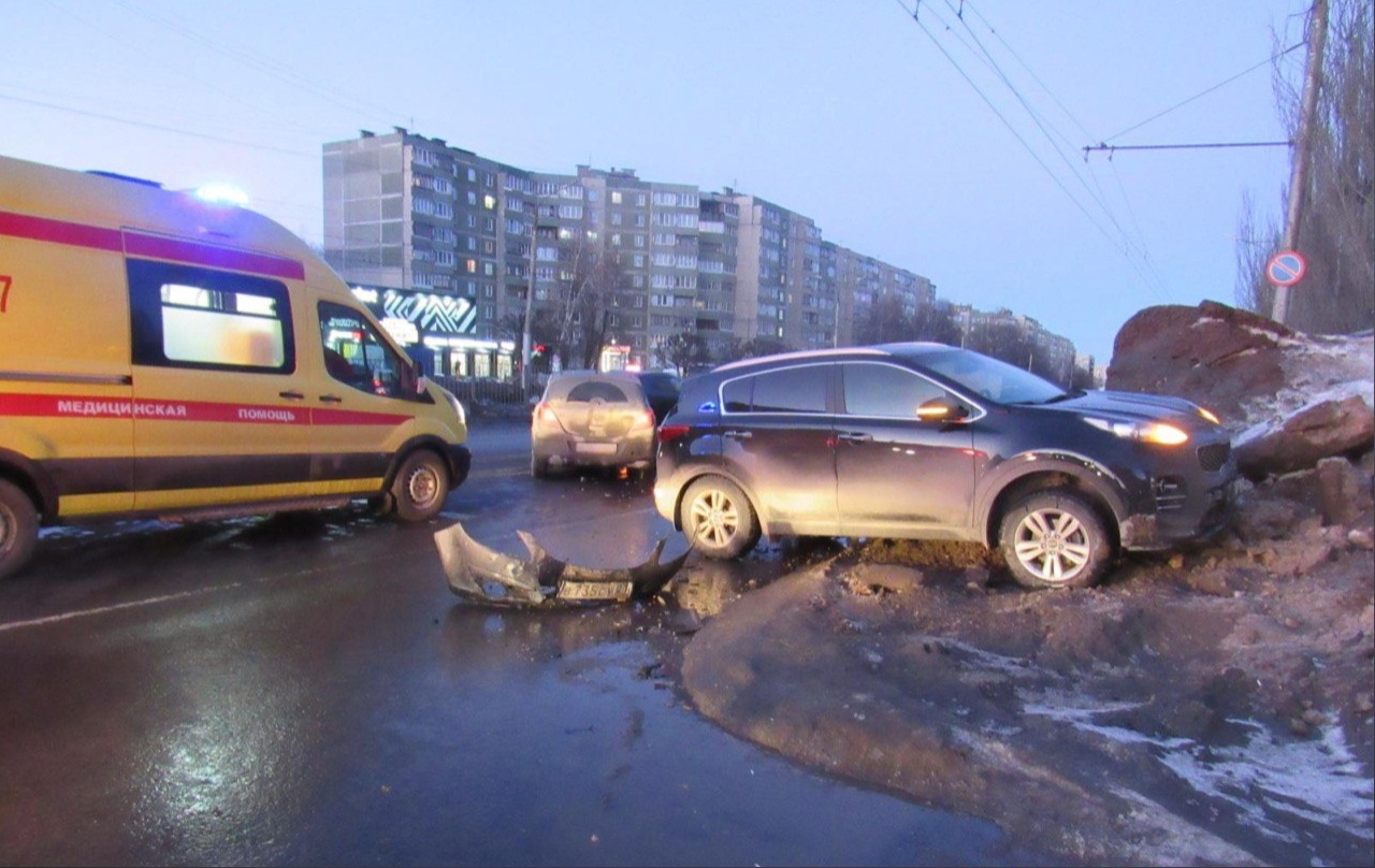 После ДТП с тремя пострадавшими в Чебоксарах завели уголовное дело