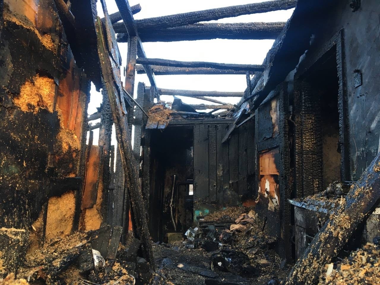 Житель Чувашии сгорел в собственном доме