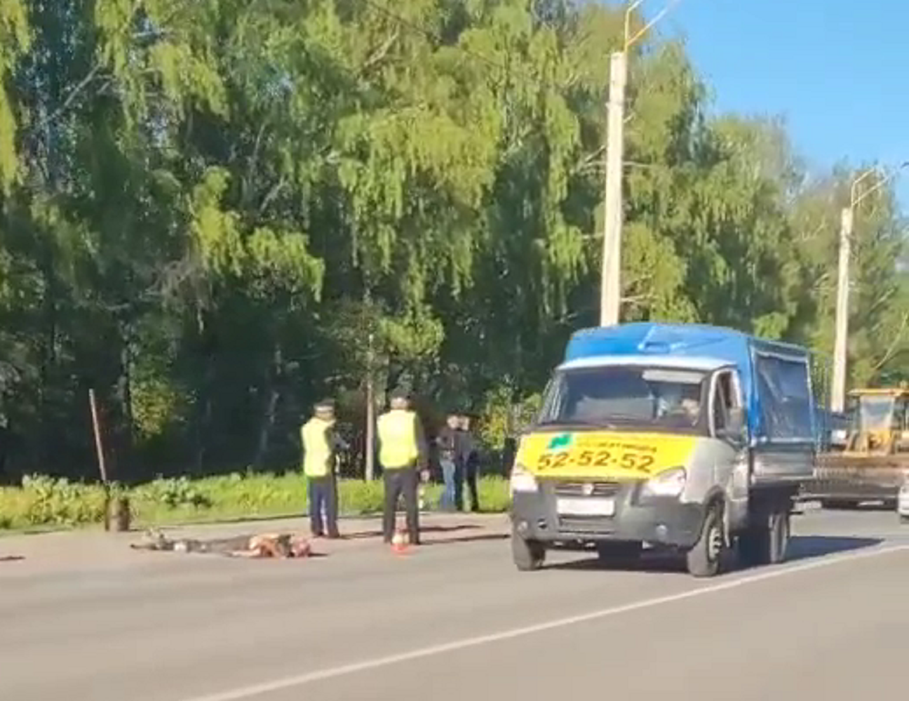 В Новочебоксарске маршрутка насмерть сбила дорожного рабочего