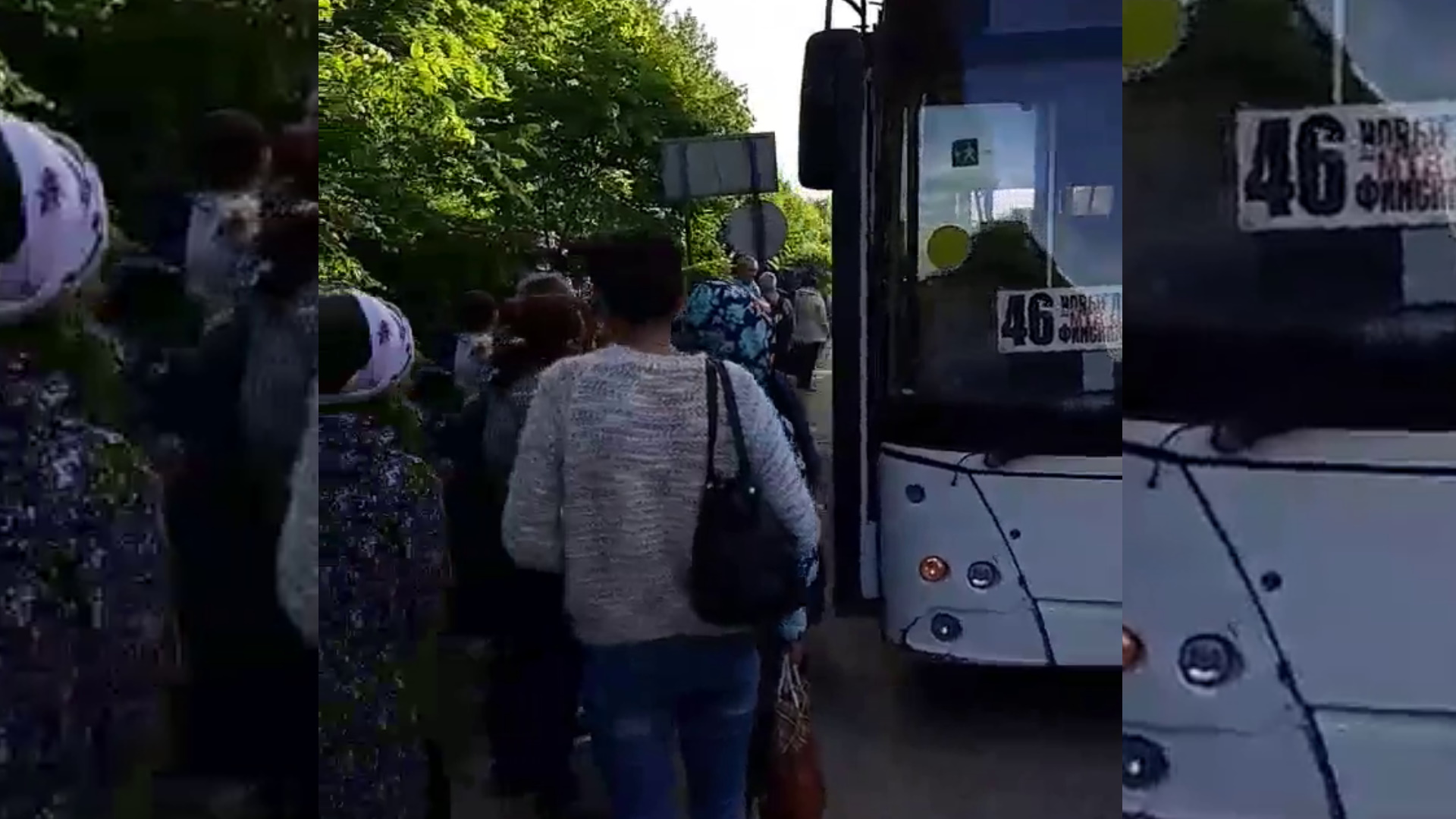 В Чебоксарах задымился автобус полный людей