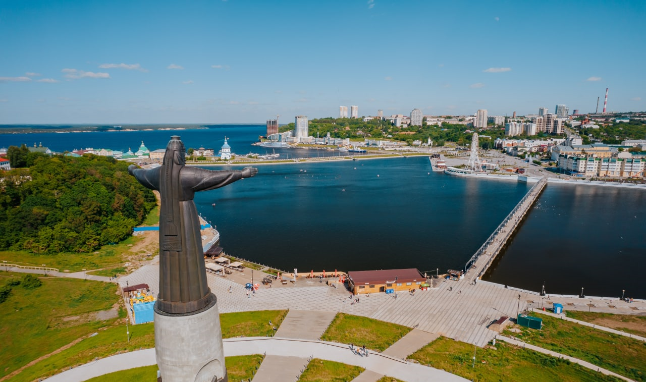 Залив в чебоксарах фото