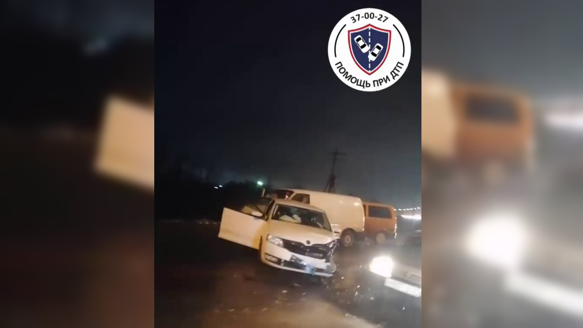 Массовое ДТП на выезде из Чебоксар: столкнулись четыре машины