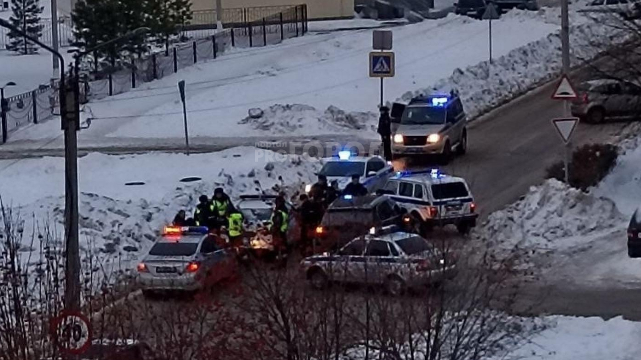 В Новочебоксарске BMW пытался уйти от шести экипажей полиции