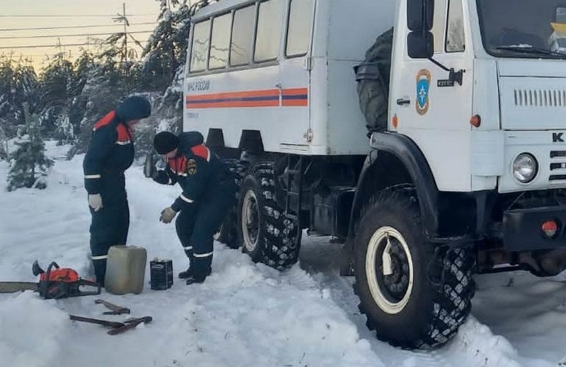 Ледяной дождь снова оставляет без света поселки Чувашии