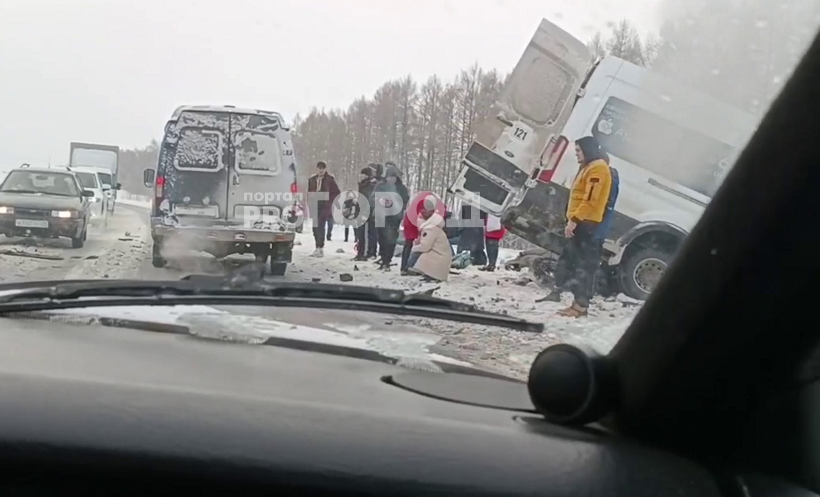 В Чувашии произошло смертельное ДТП с маршруткой