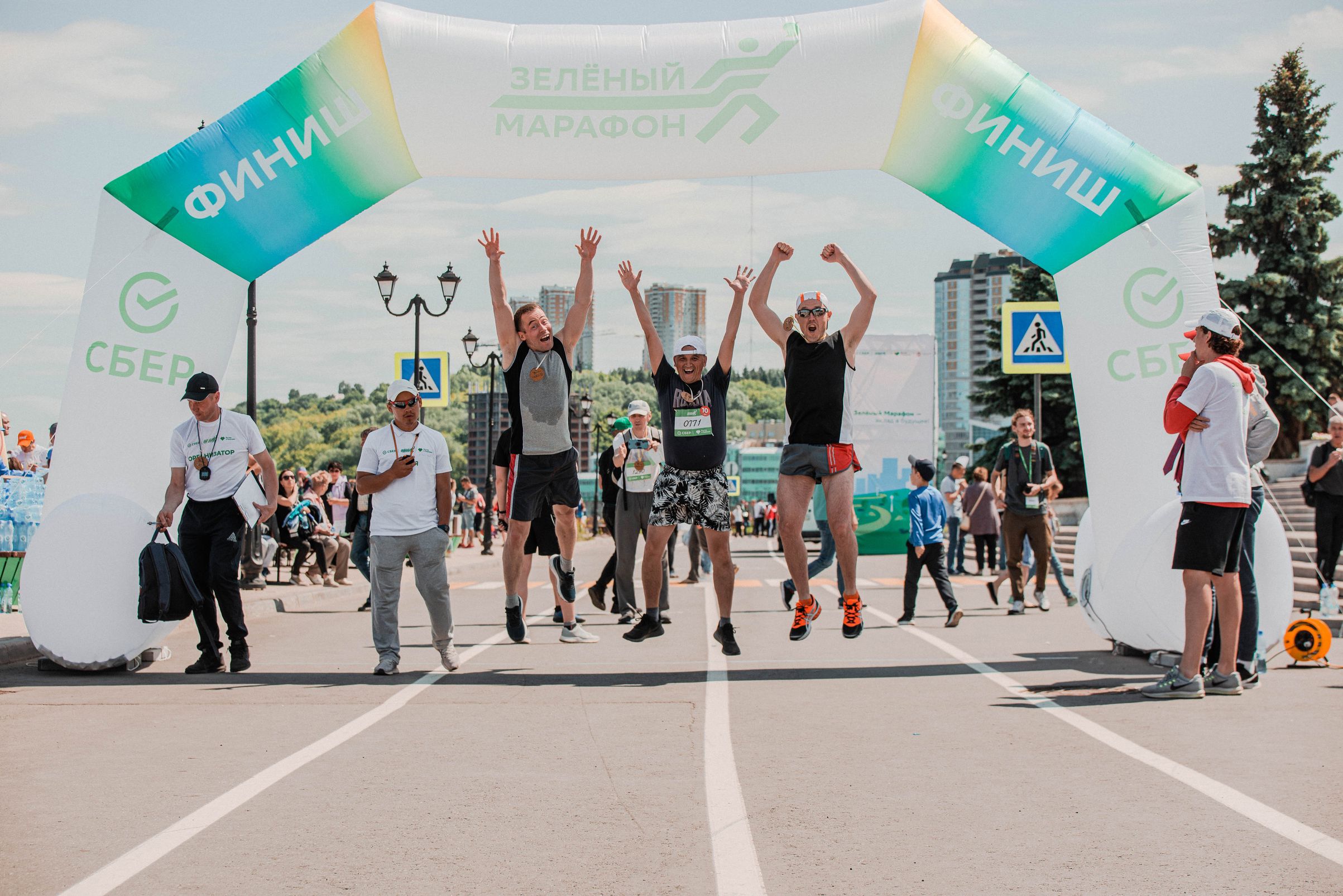 Семейный фестиваль "Зеленый марафон - Вода России" пройдет на Московской набережной 