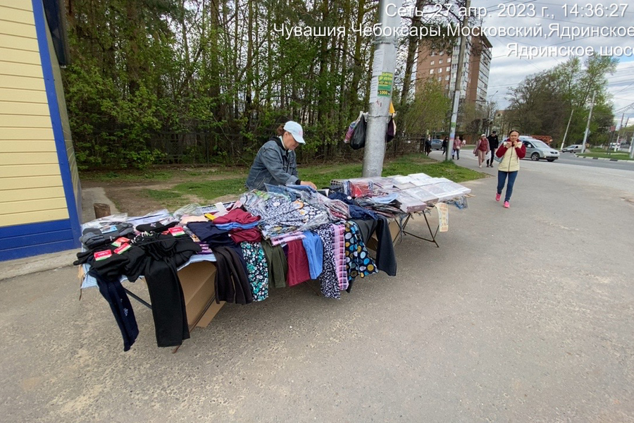 В Московском районе Чебоксар торговки не испугались штрафов