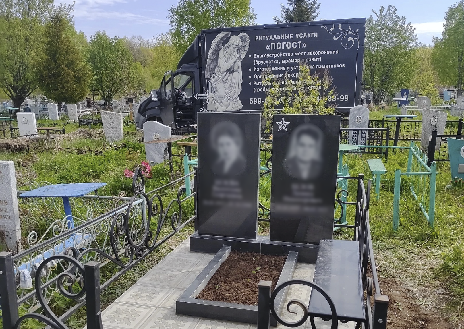 "Не поленились съездить на кладбище": чебоксарка рассказала, как меняла могильный памятник