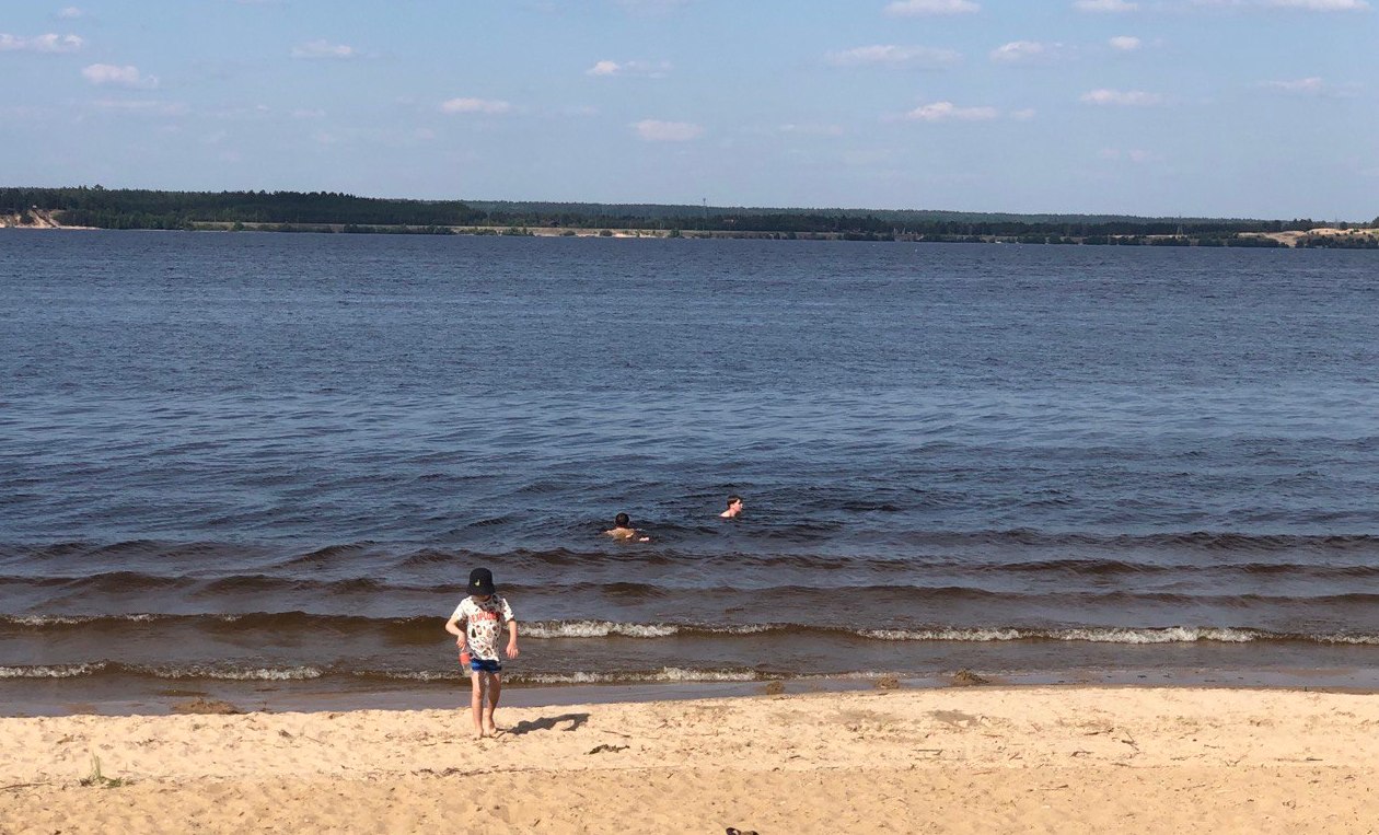 В Чебоксарах поймали женщину, которая купалась в запрещенном месте