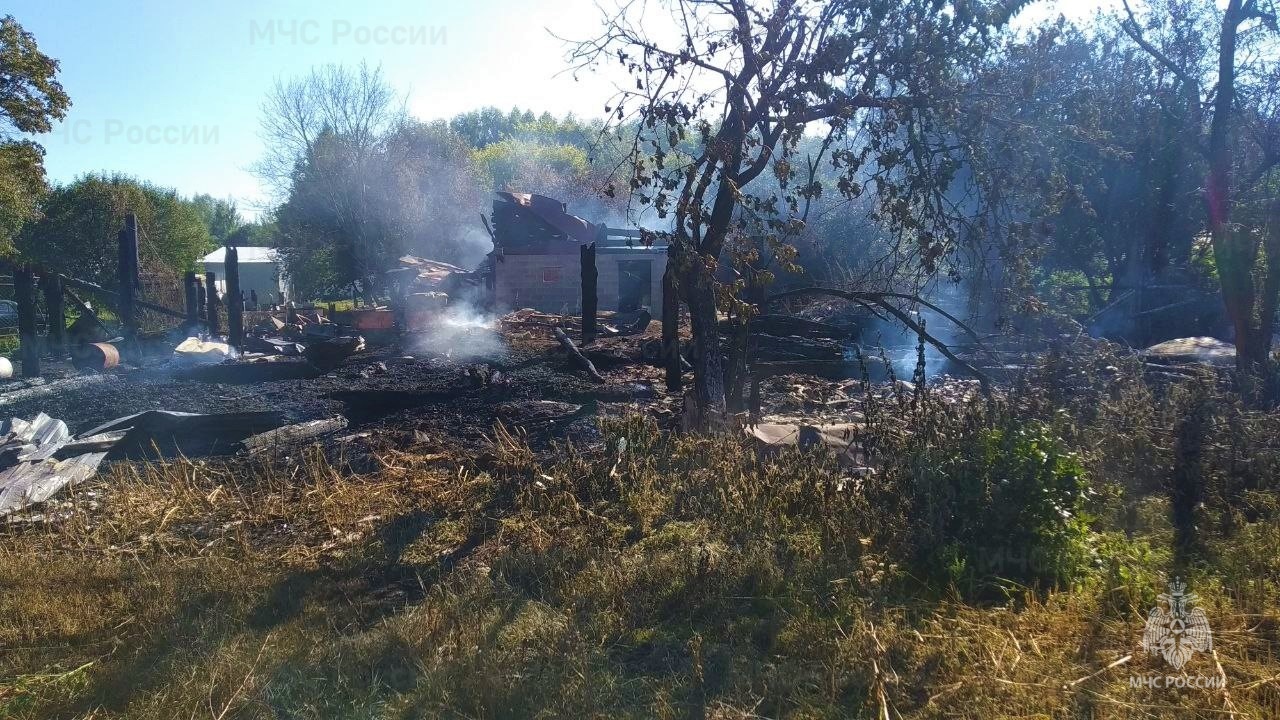 В Красночетайском районе в пожаре погиб 22-летний парень