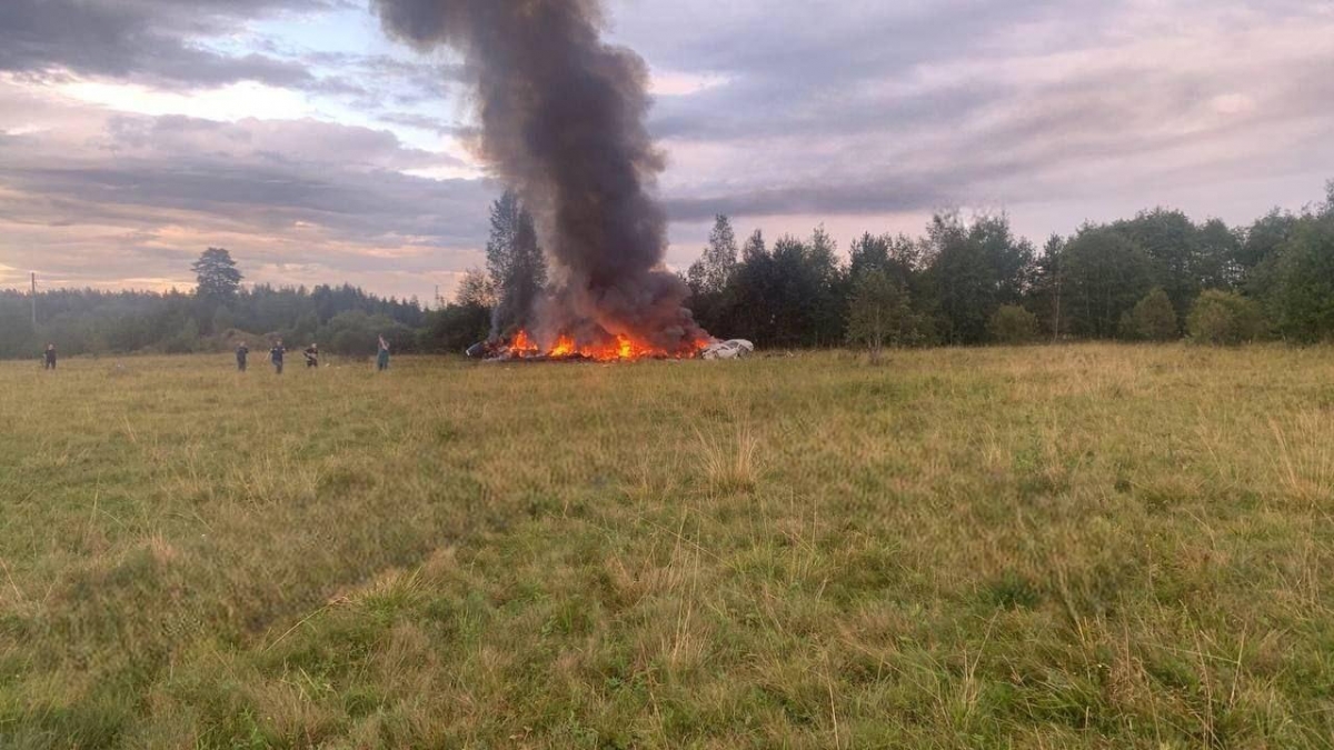 Федеральные СМИ сообщают о крушении самолета с Евгением Пригожиным